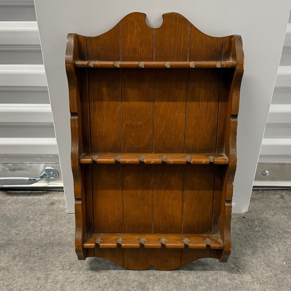 Wooden Spoon Rack